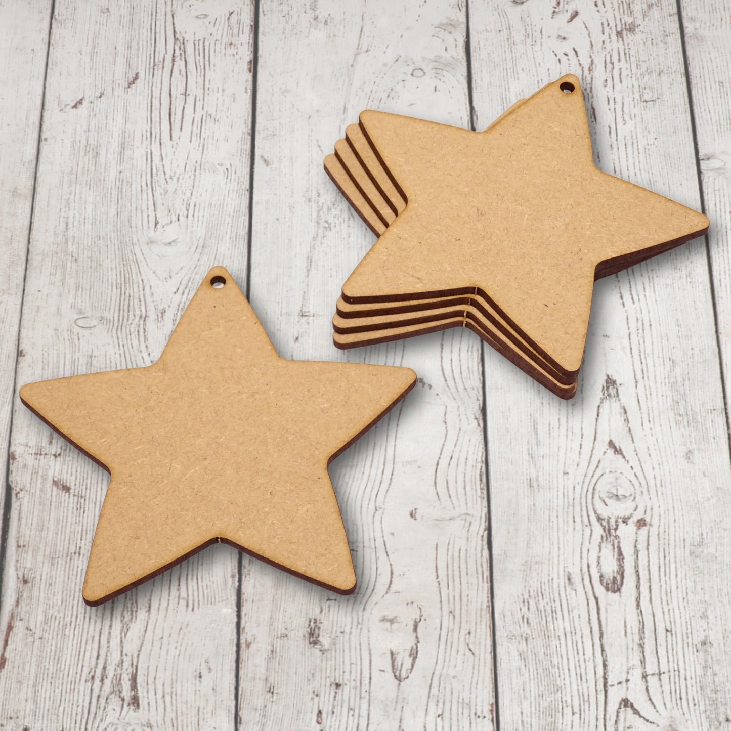 Wooden star - 3mm mdf