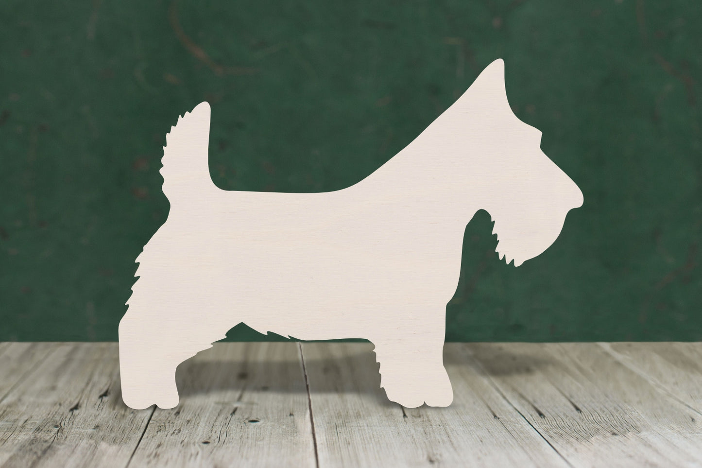 Dogs Pattern Ply Scottie dog shape - great for making crafts, cut from 4mm thick plywood