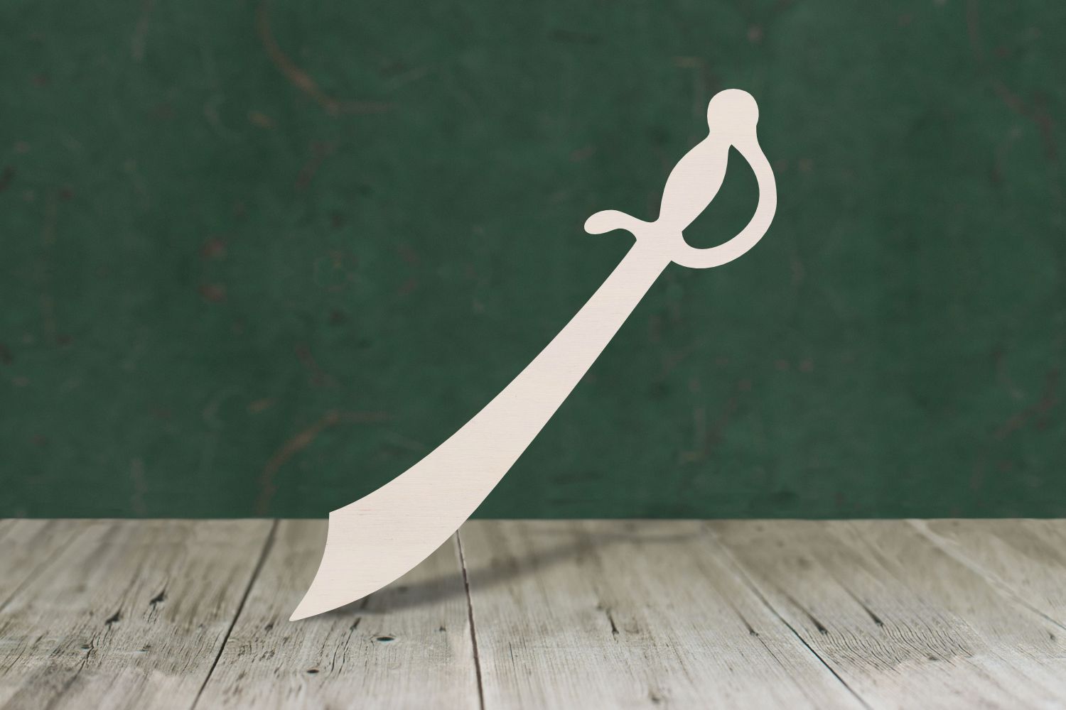sword 1 blank cut-out - perfect for wooden crafts, cut from 4mm thick ...