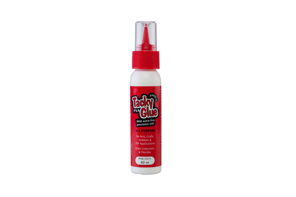 Tonic Studios Craft Tacky Glue 60 Ml – Paquete De 12 | PVA Súper