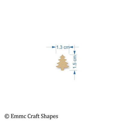 Christmas Tree Shapes - 3mm mdf blank