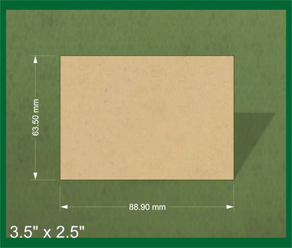 ACEOs (3.5 x 2.5inch) blank wooden boards