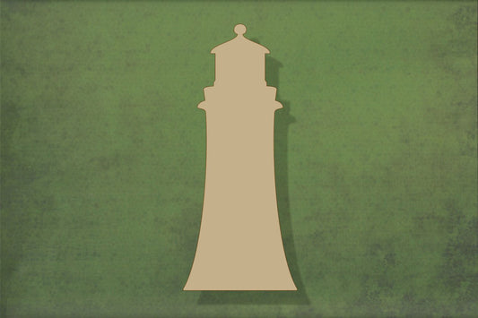 Laser cut, blank wooden Lighthouse shape for craft