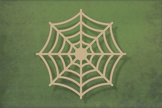 laser cut blank wooden Spiders web shape for craft