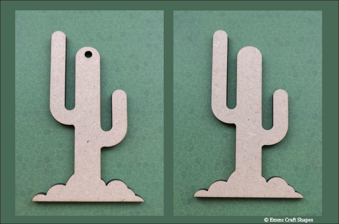 Cactus shapes - 3mm MDF