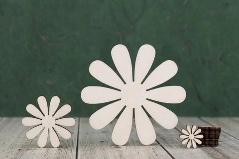 4 mm plywood Daisy shapes