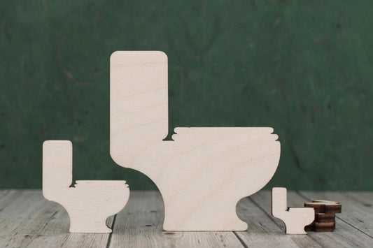 plywood Toilet Craft Shapes