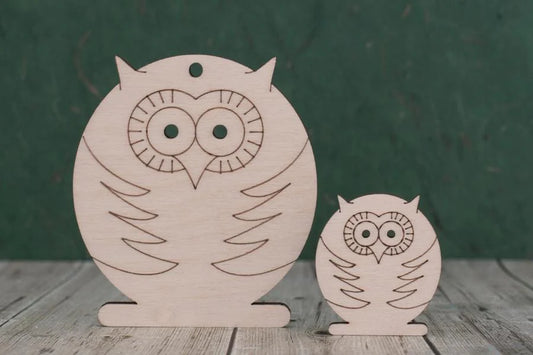 plywood Owl Shapes