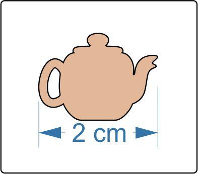3mm MDF Teapot Shape - mini