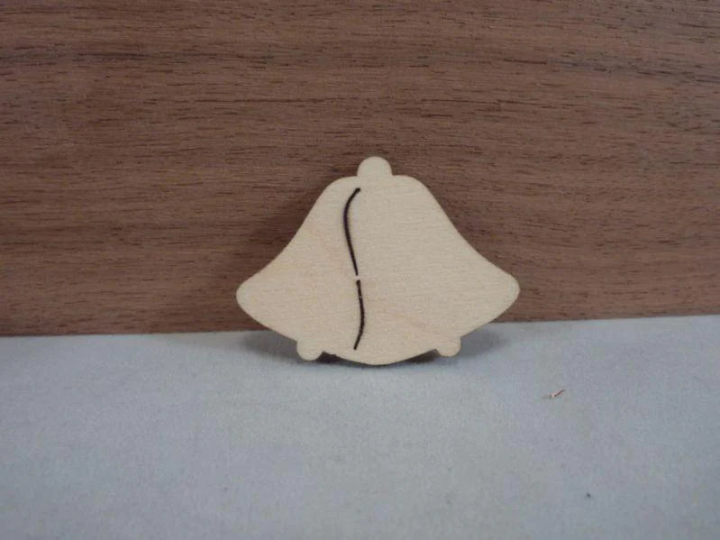 4 mm plywood double bell shapes without hanging hole