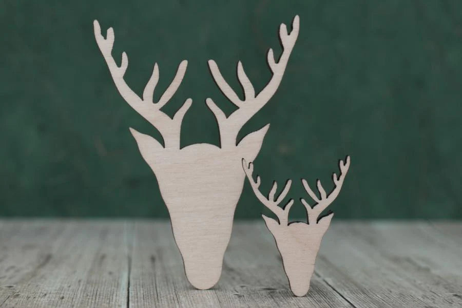 plywood Scottish Stag Head Shape