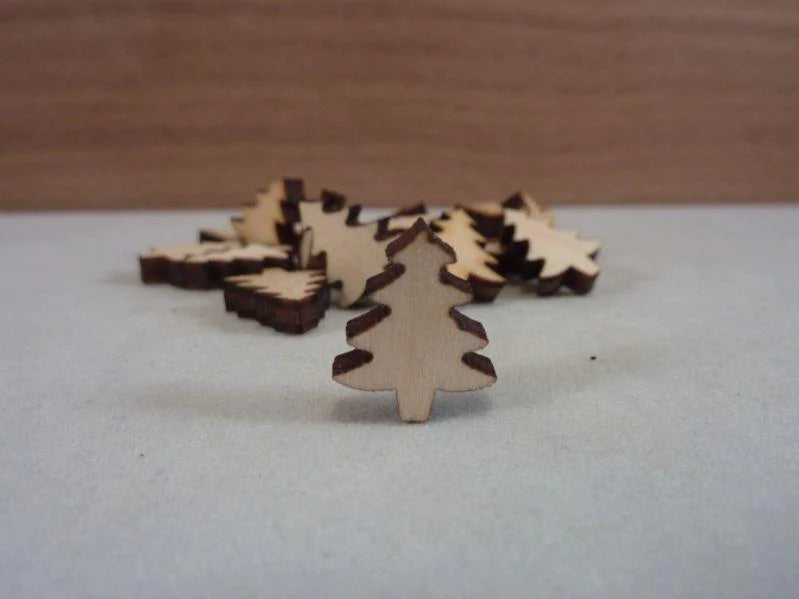 Mini plywood Christmas Trees