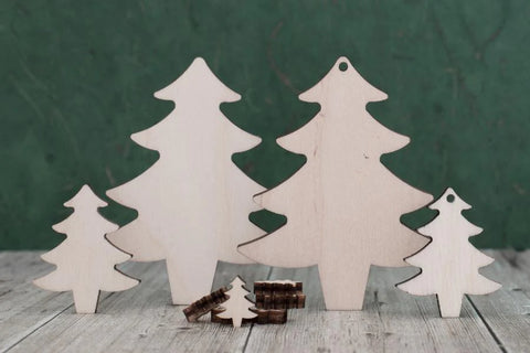 plywood Christmas Trees