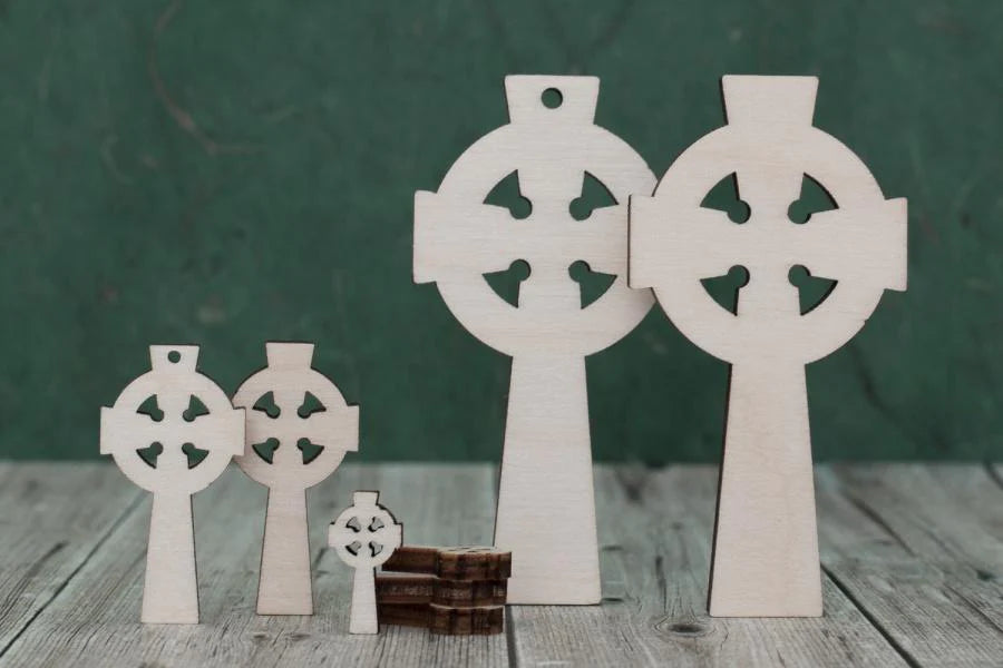 4 mm plywood Celtic Cross Blanks