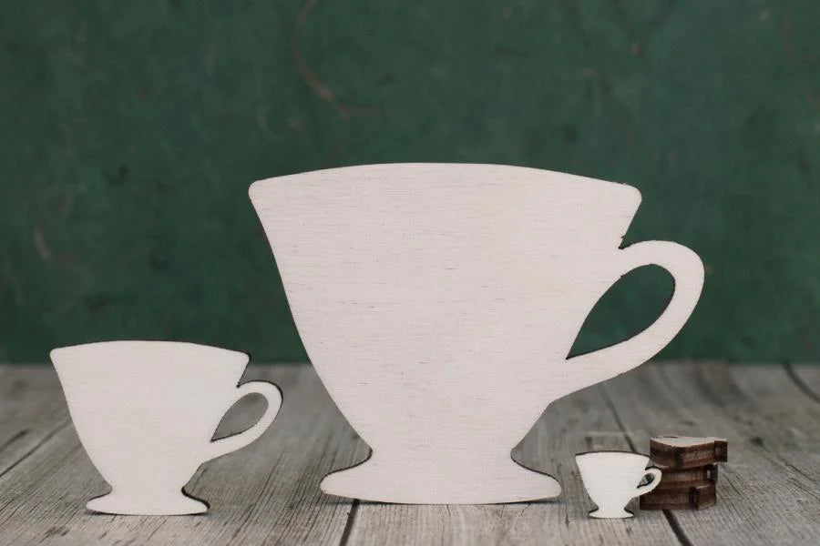 plywood Tea Cup Shape