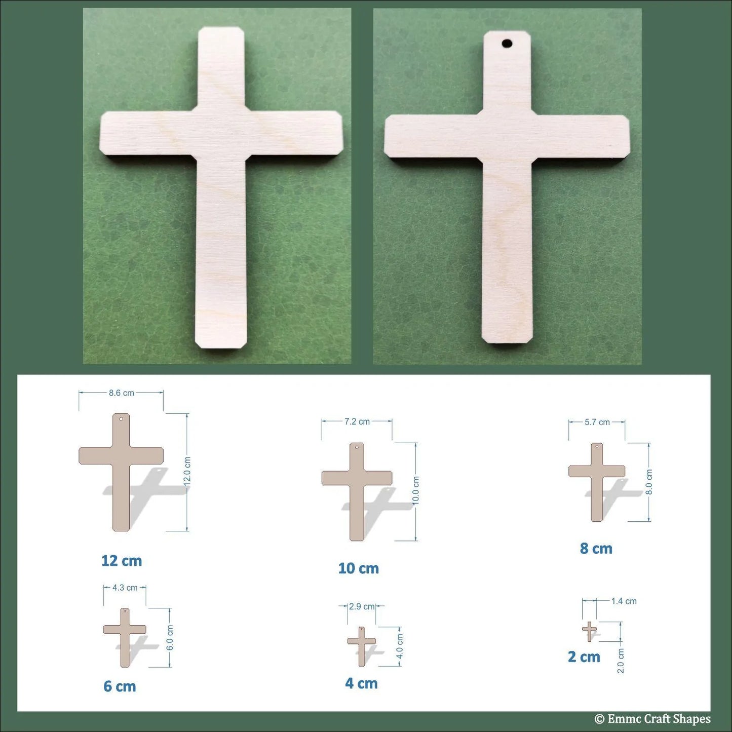 Cross Shape (plain) - plywood